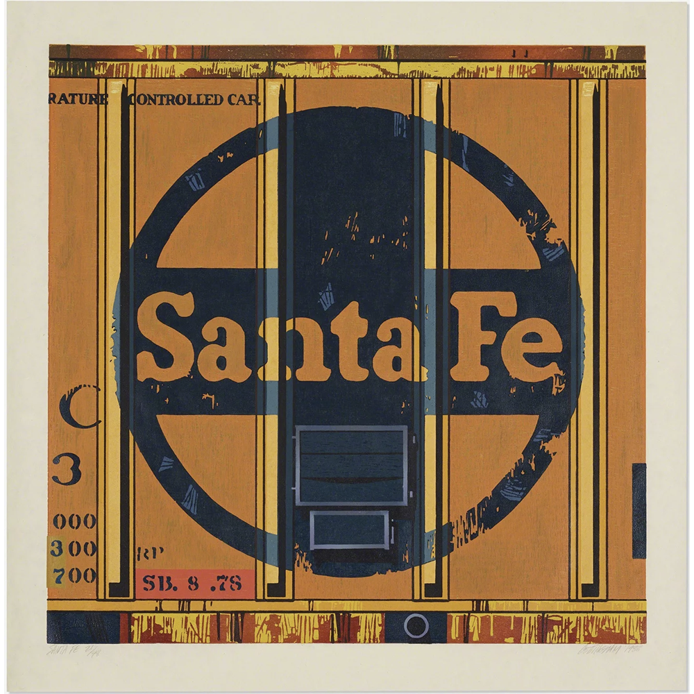 Santa Fe by Robert Cottingham