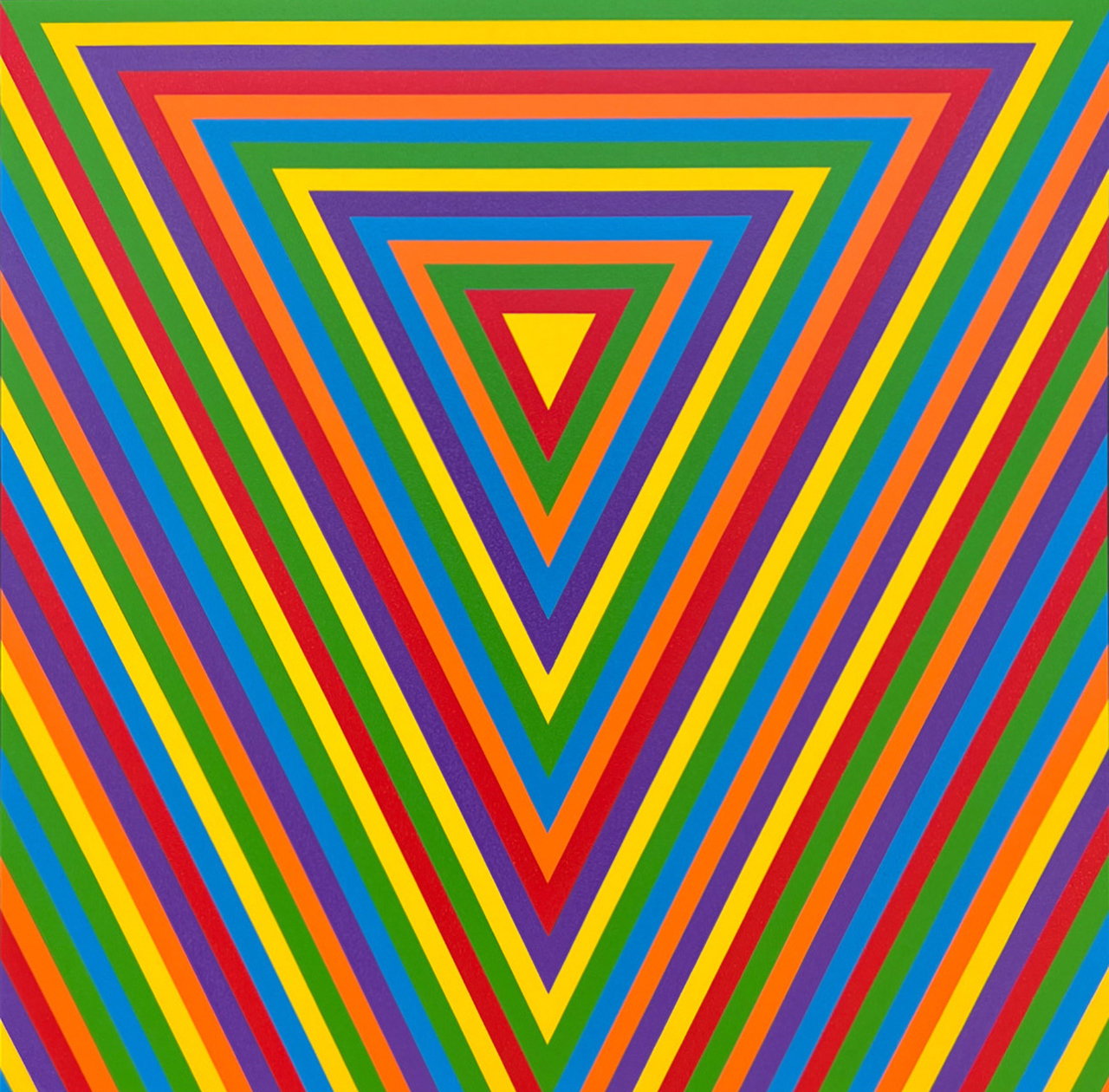 Color Bands by Sol LeWitt