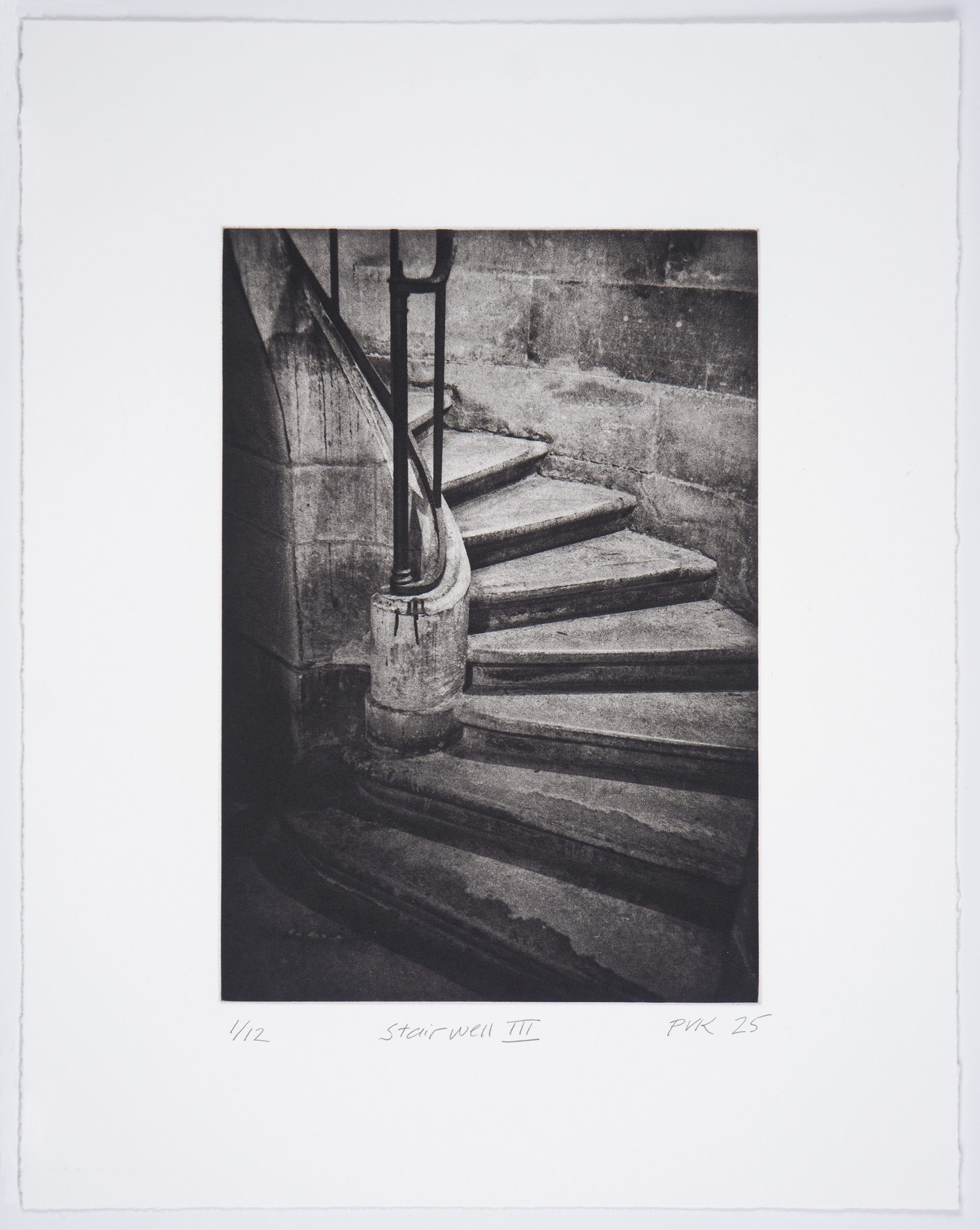 Stairwell III by Philip Van Keuren
