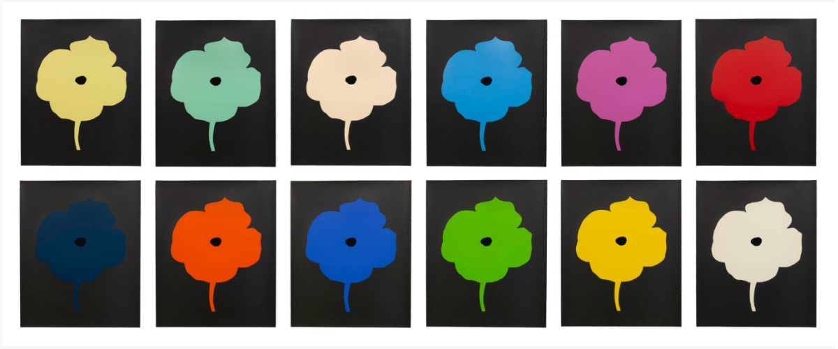 12 Colors (set) by Donald Sultan