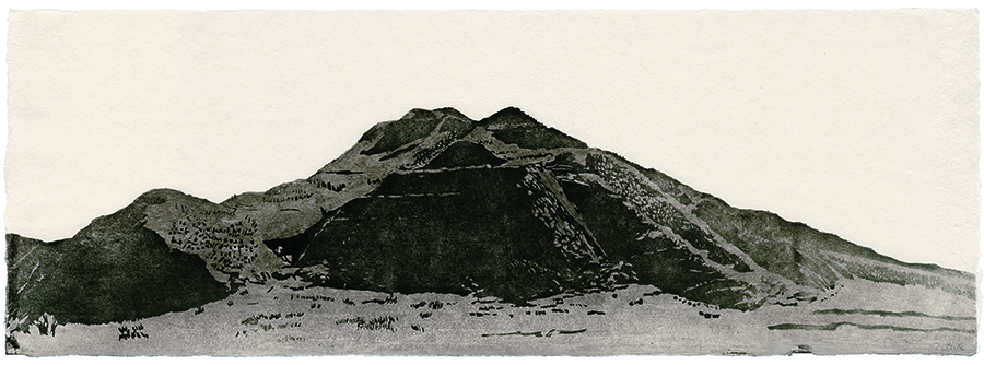 Wyoming Mountain by Eva Pietzcker