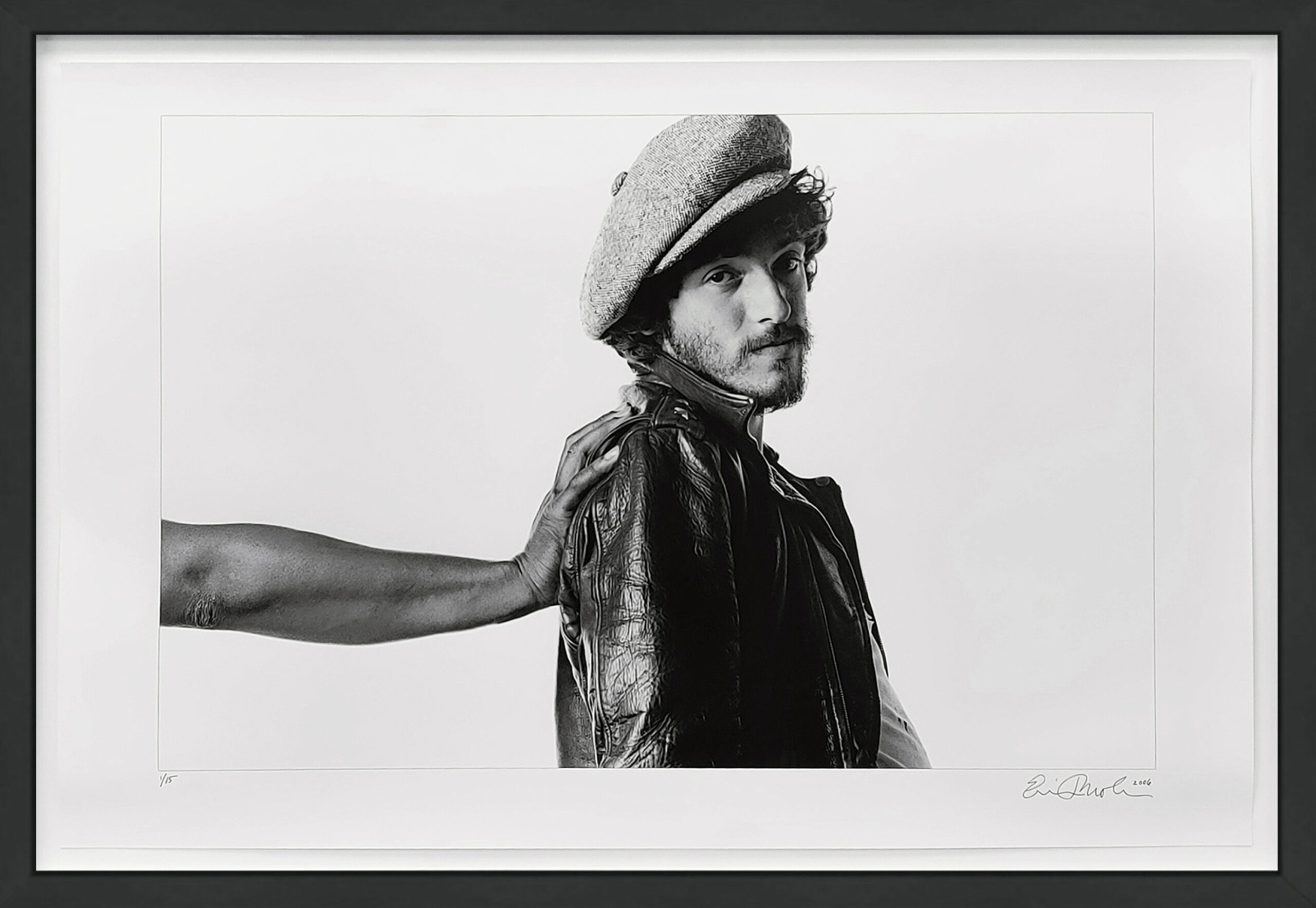 Helping Hand, I (Bruce Springsteen), rare signed print by Eric Meola
