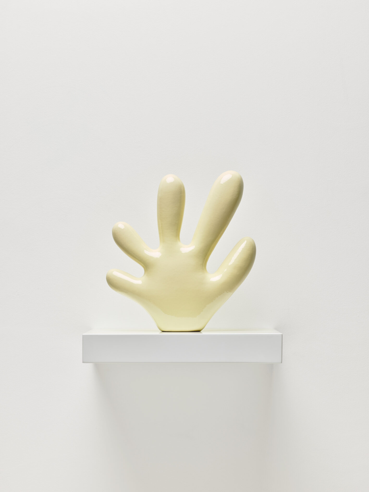 The Ceramic Fire Coral (Light Yellow) by Claudia Comte