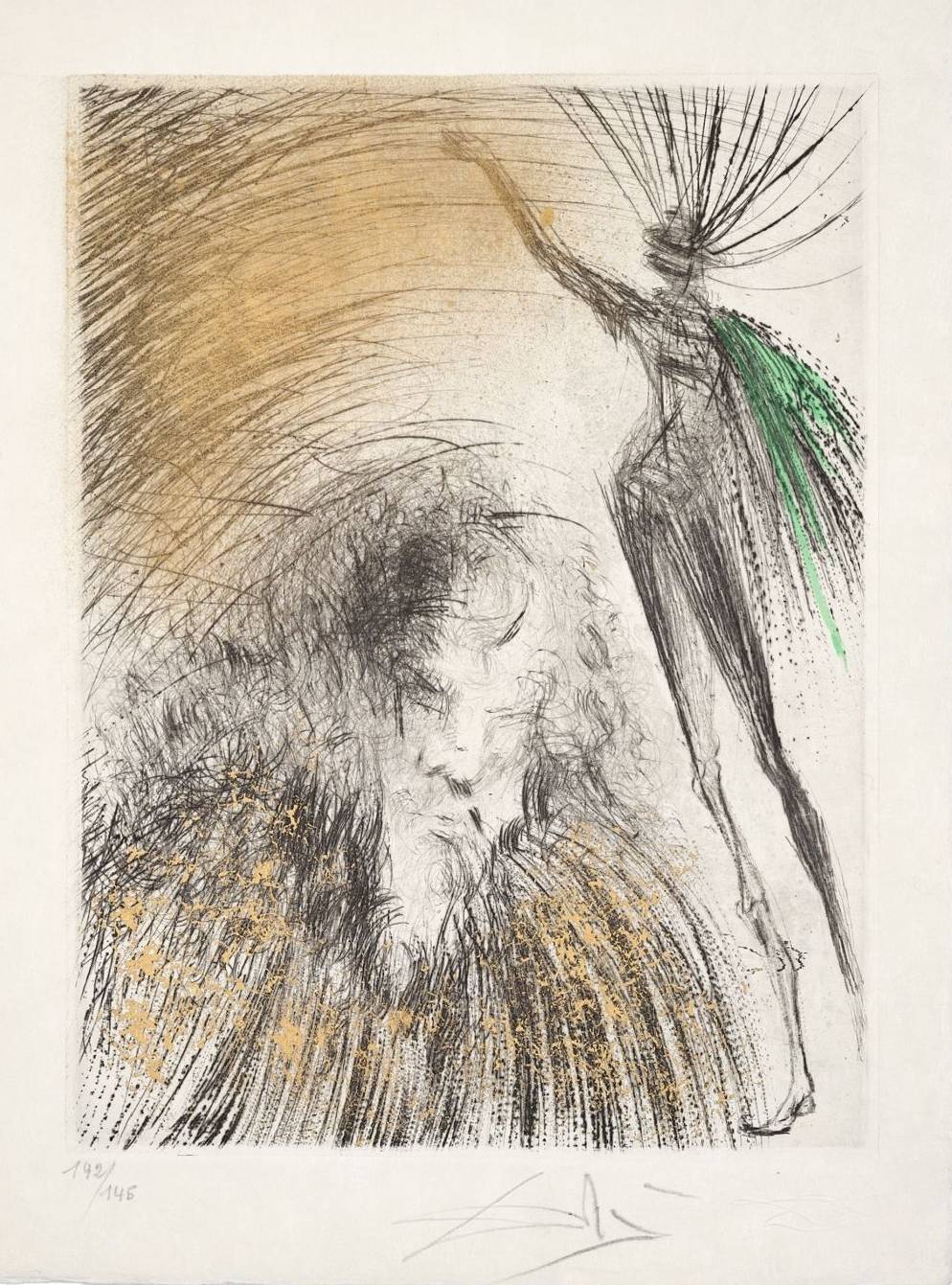 Vieux Faust (Old Faust) by Salvador Dalí