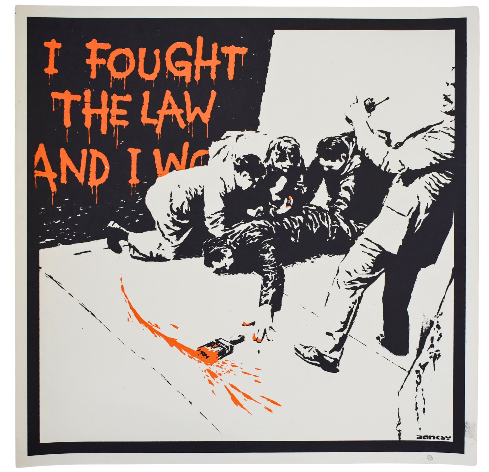 I Fought The Law by Banksy