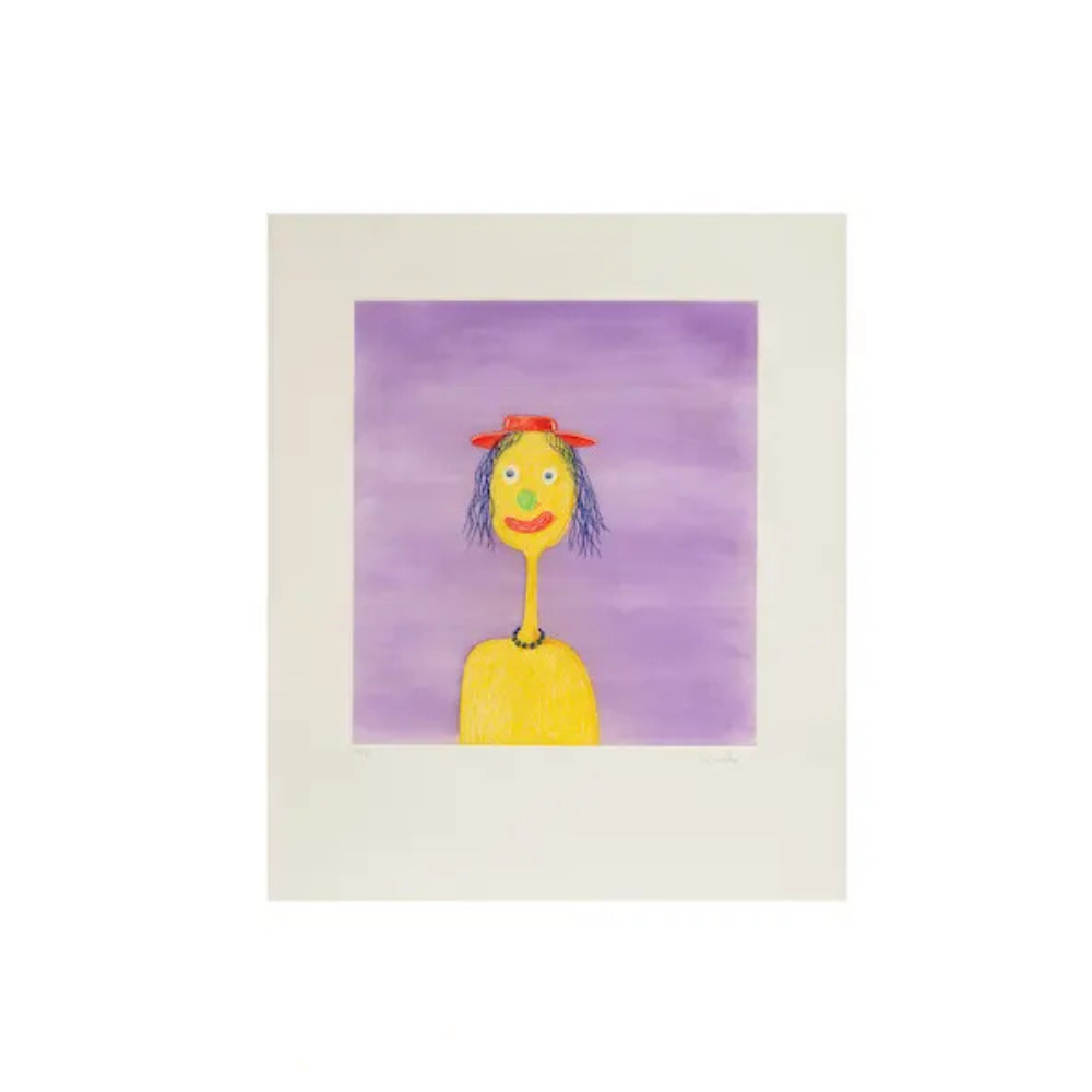 George Condo – Clown (1989) by George Condo