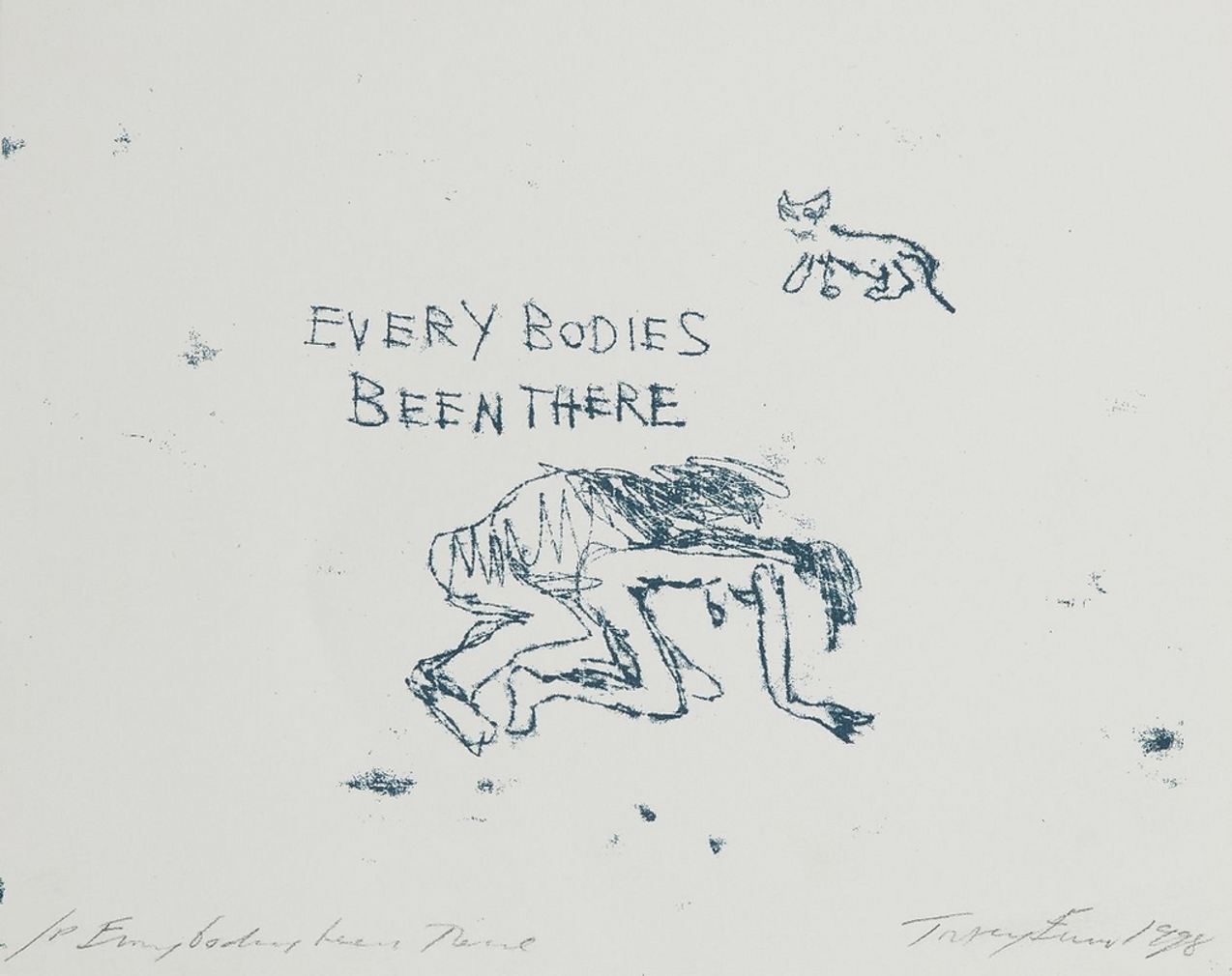 Tracey Emin Every Bodies Been There Unique Printers Proof by Tracey Emin