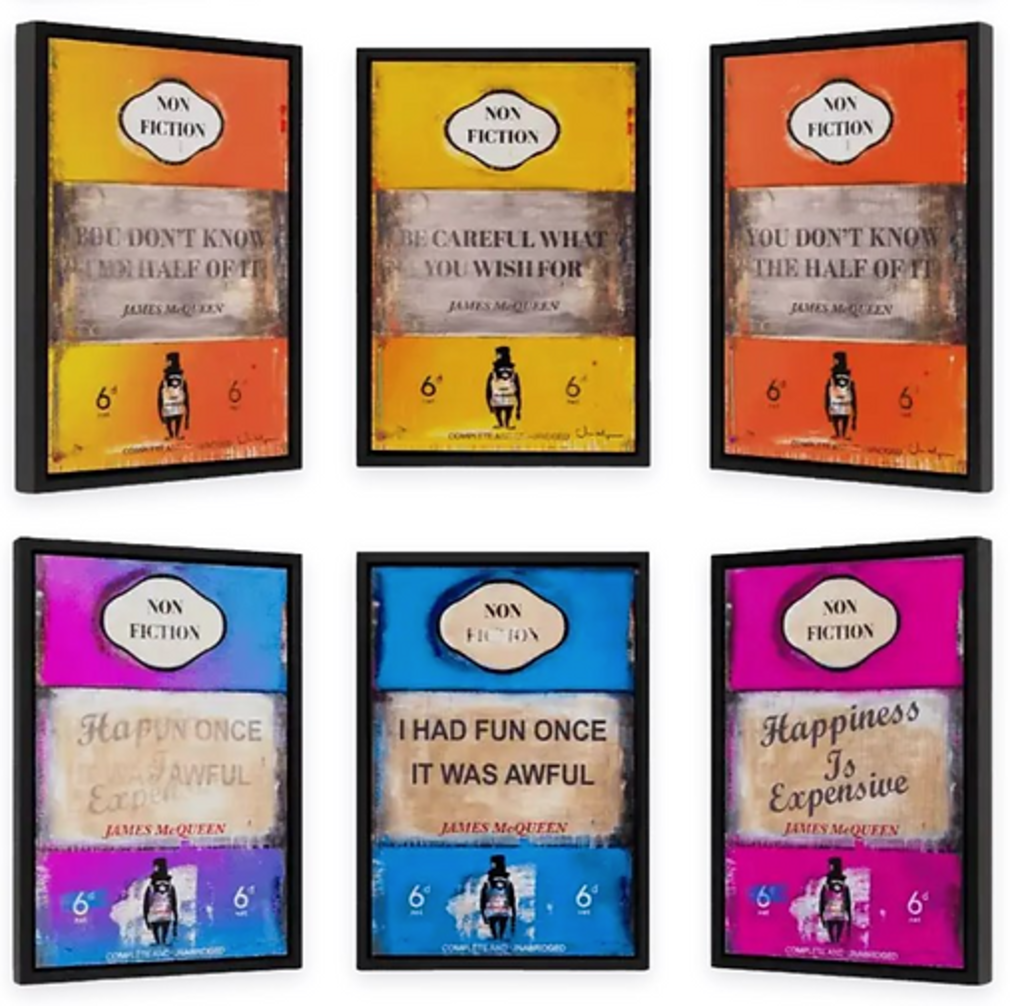 James McQueen Volume I and Volume II Lenticular by James McQueen