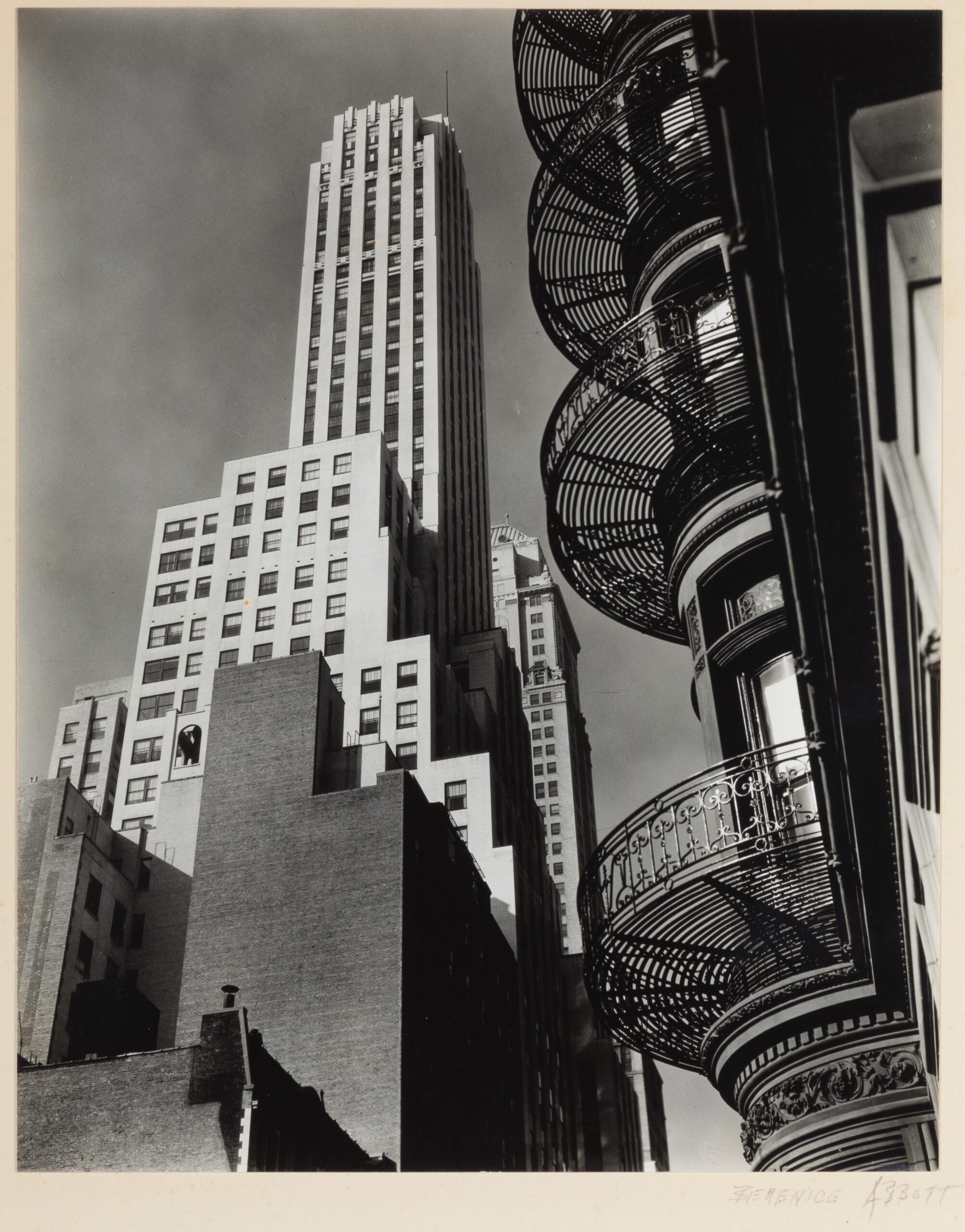 Murray Hill Hotel, Spiral by Bernice Abbott