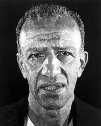 Alex/Reduction Print by Chuck Close at Hamilton-Selway Fine Art