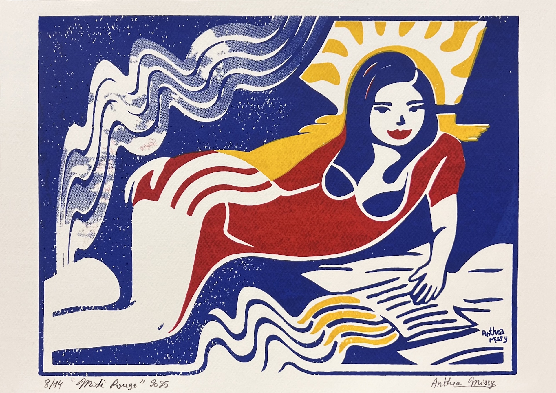 Midi Rouge by Anthea Missy