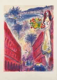 Avenue de la victoire à Nice by Marc Chagall at Epicentrum Art Gallery