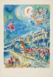 Bataille de Fleurs (Carnaval of Flowers) by Marc Chagall at Epicentrum Art Gallery