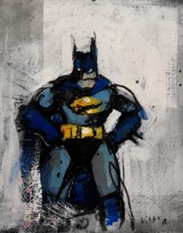 Batman by Anthony Lister at Robert Fontaine Gallery