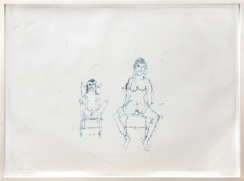 Big Tracey, Little Tracey by Tracey Emin at Peter Harrington Gallery