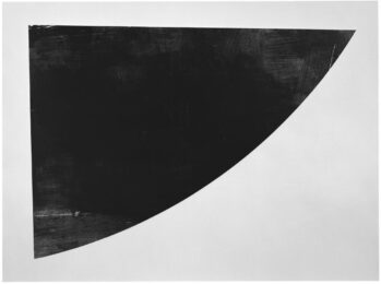 Cul De Sac by Ellsworth Kelly at Gemini G.E.L. at Joni Moisant Weyl