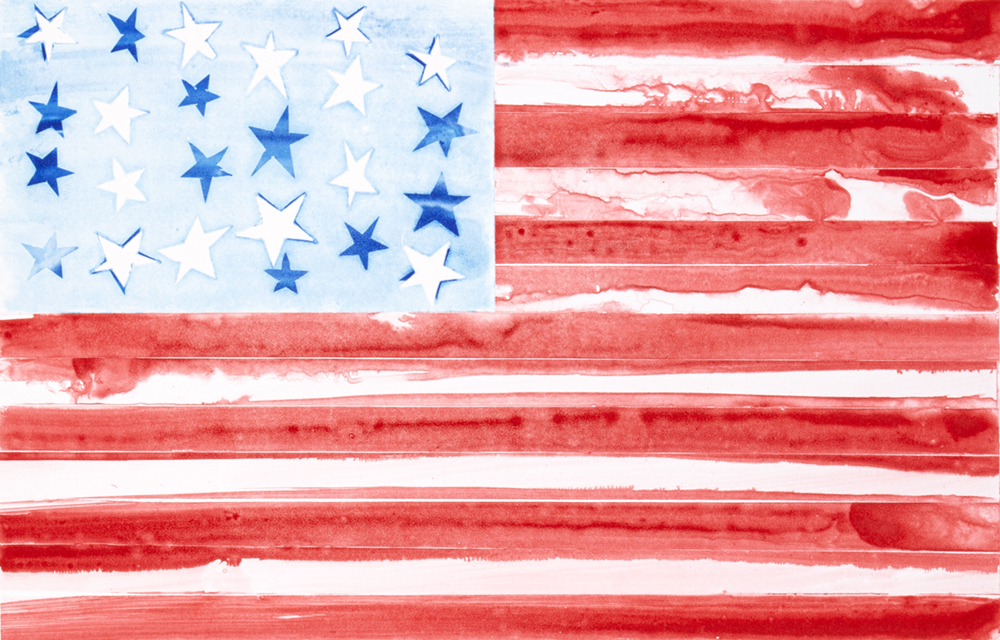 Flag 6 by Deb Armstrong