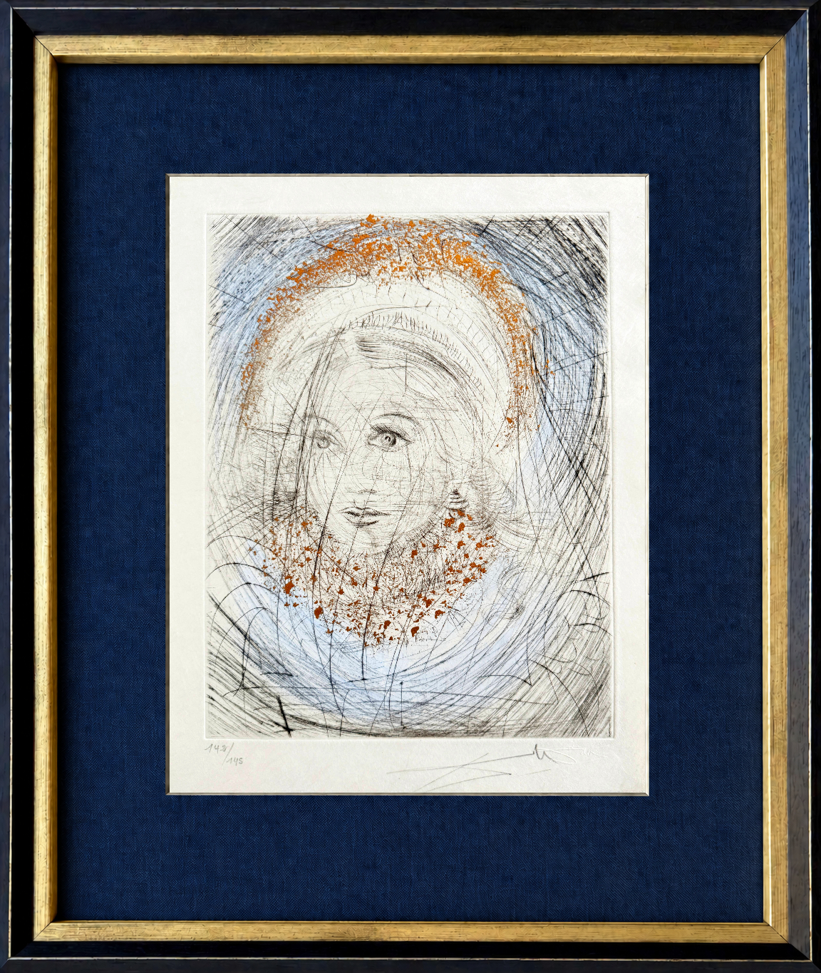 Portrait de Marguerite (Portrait of Marguerite) by Salvador Dalí