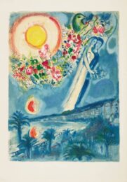 Femme au bouquet (Woman with Bouquet) by Marc Chagall at Epicentrum Art Gallery