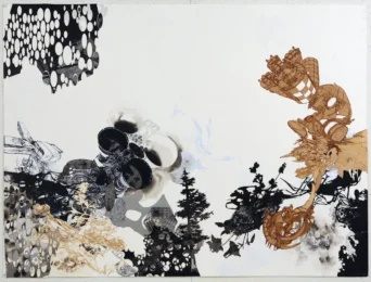 Flatland III by Tomas Vu at LeRoy Neiman Center for Print Studies