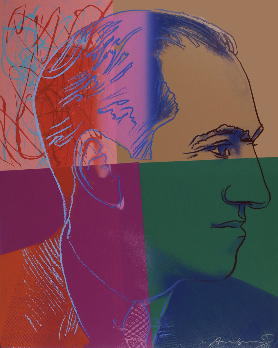 George Gershwin 231 by Andy Warhol