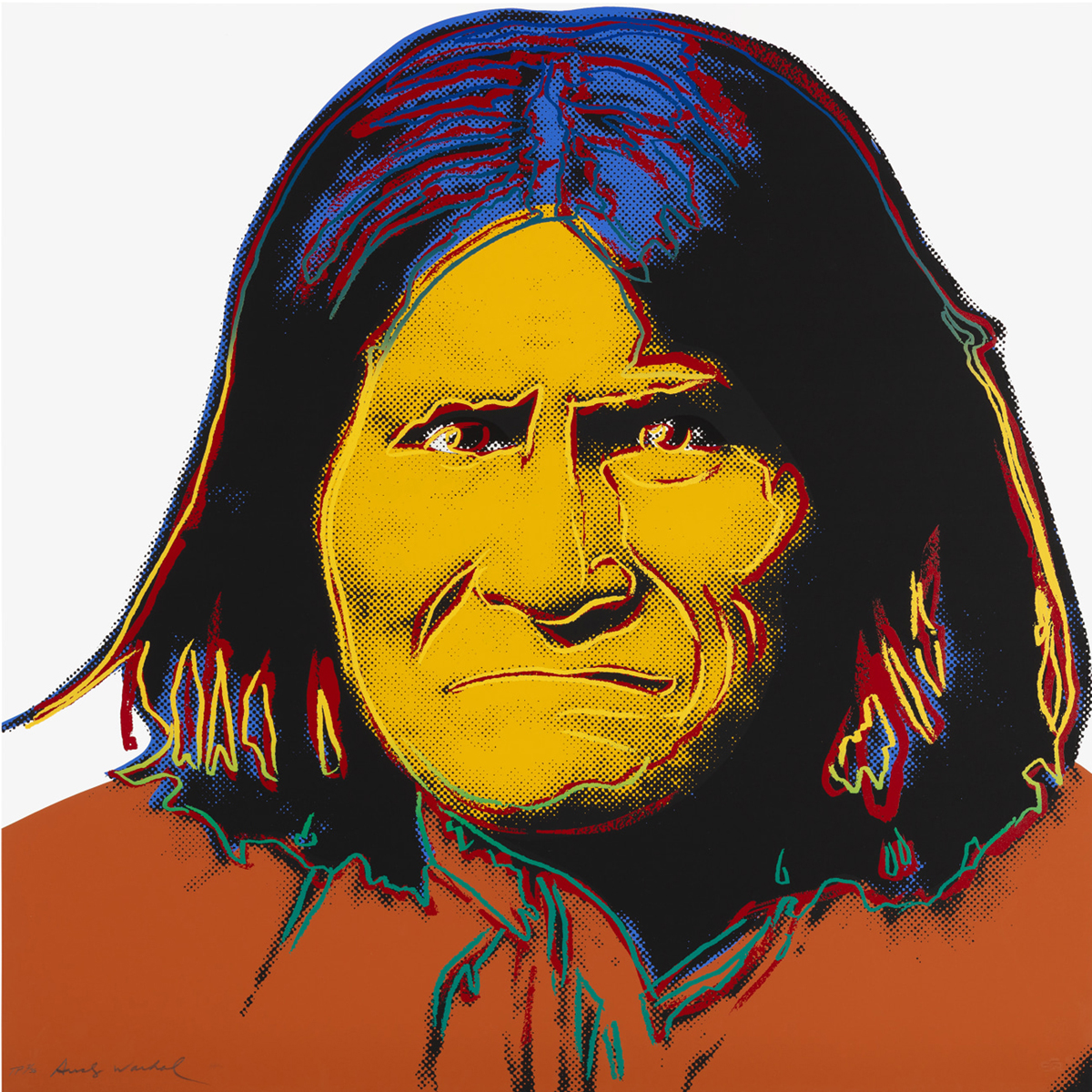 Geronimo  384 (Trial Proof) by Andy Warhol