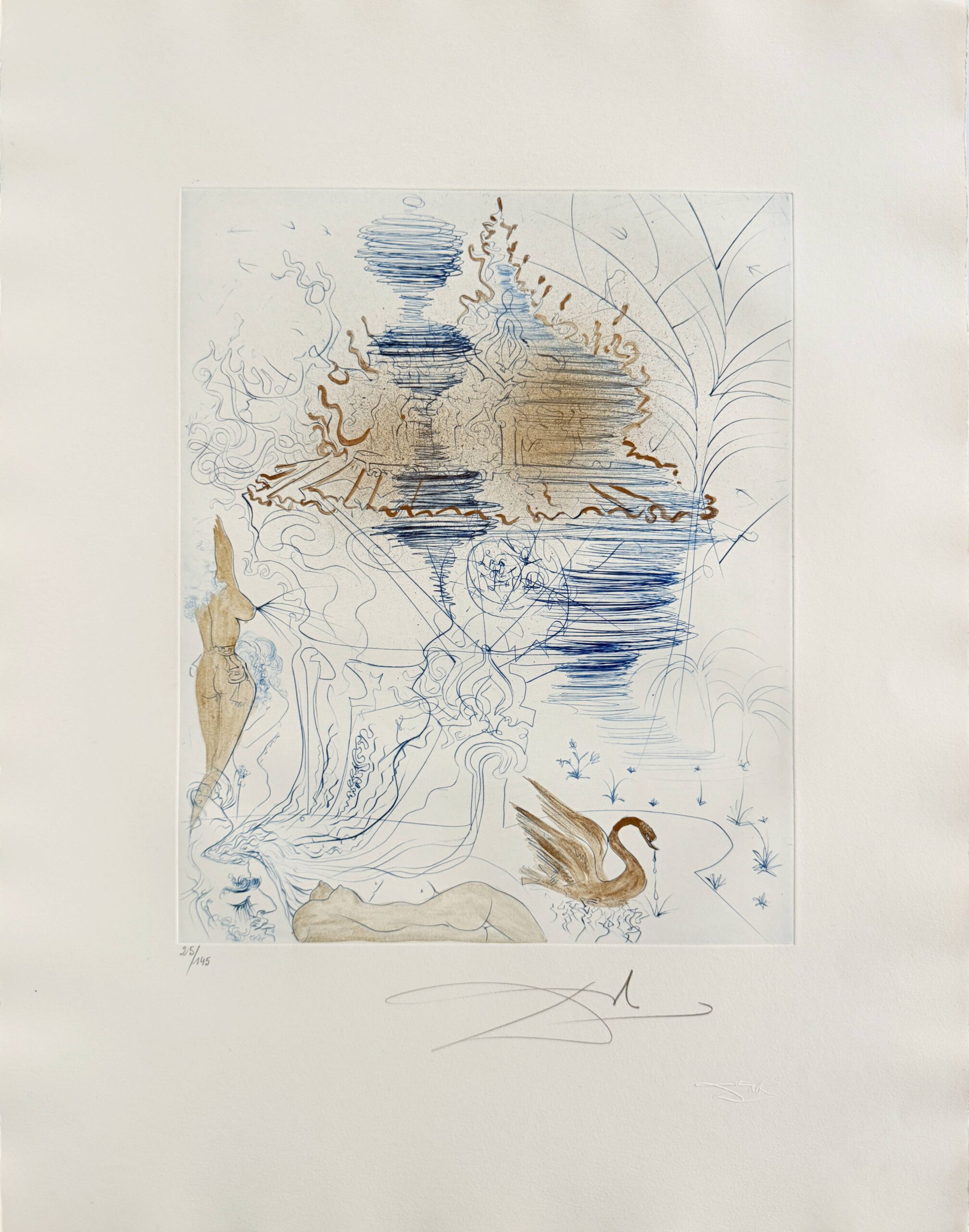 La Pagode (The Pagoda) by Salvador Dalí