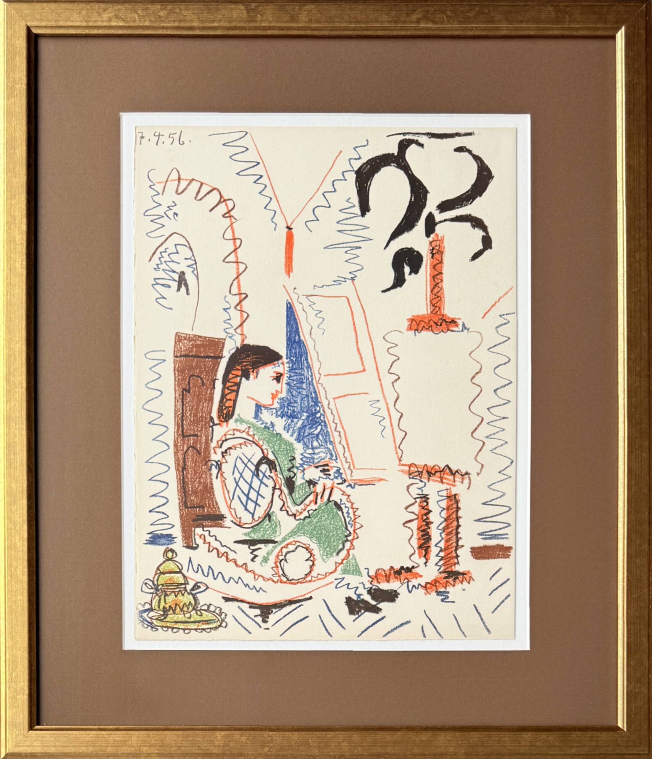 L’atelier de Cannes (The Cannes Studio) by Pablo Picasso