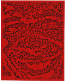 Jack/Red by Ellsworth Kelly at Gemini G.E.L. at Joni Moisant Weyl