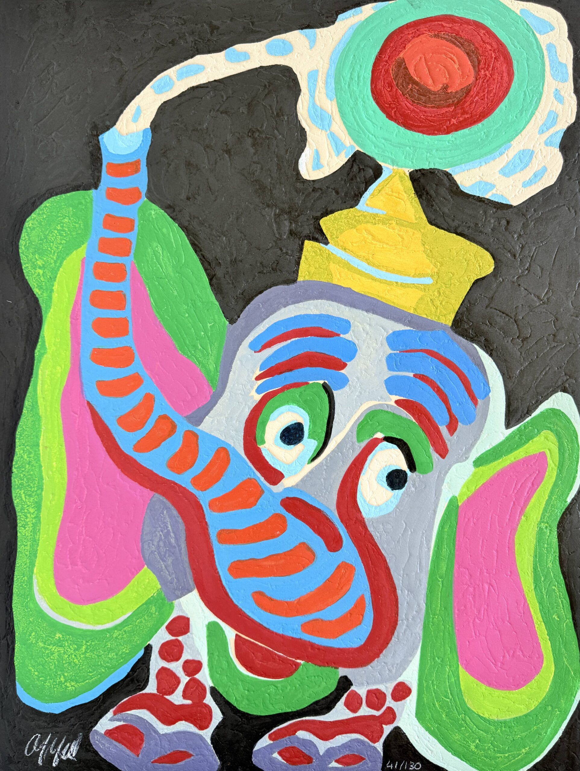 L’Oeil du cirque by Karel Appel