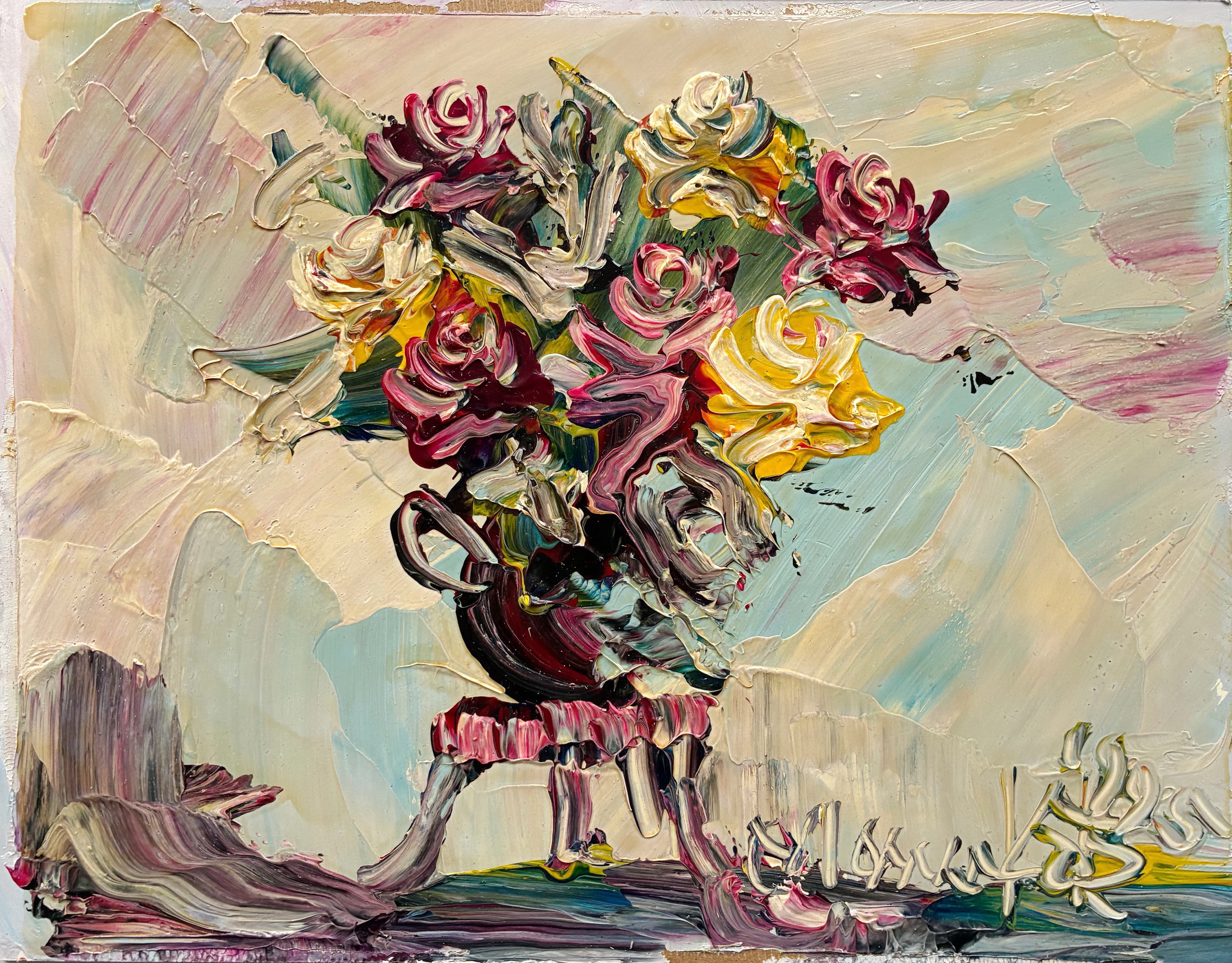Untitled (Bouquet) by Morris Katz