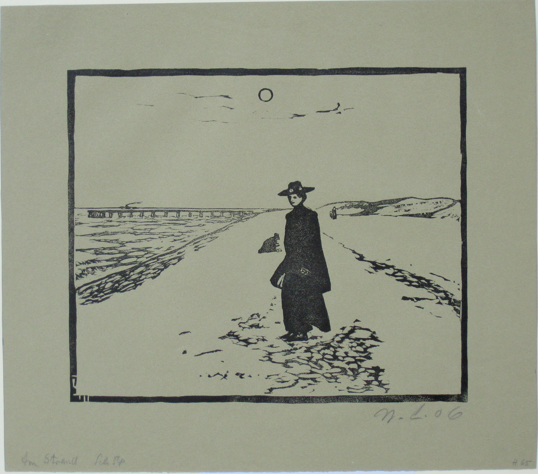 Am Strand by Wilhelm Laage