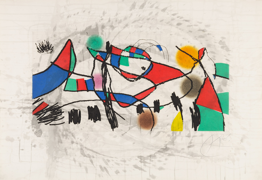 Drawings for an Exhibtion I by Joan Miro