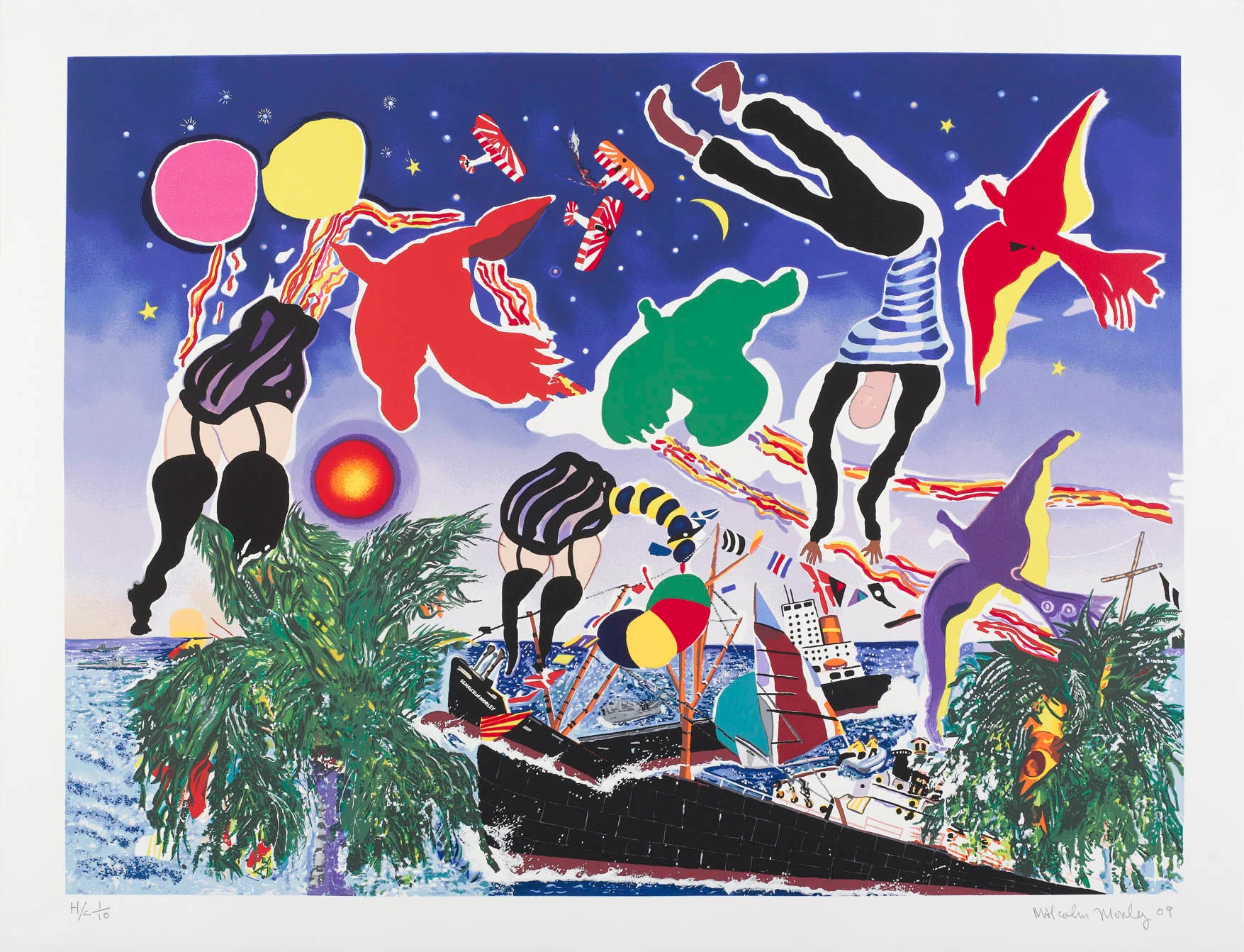 Tankerton Bay by Malcolm Morley