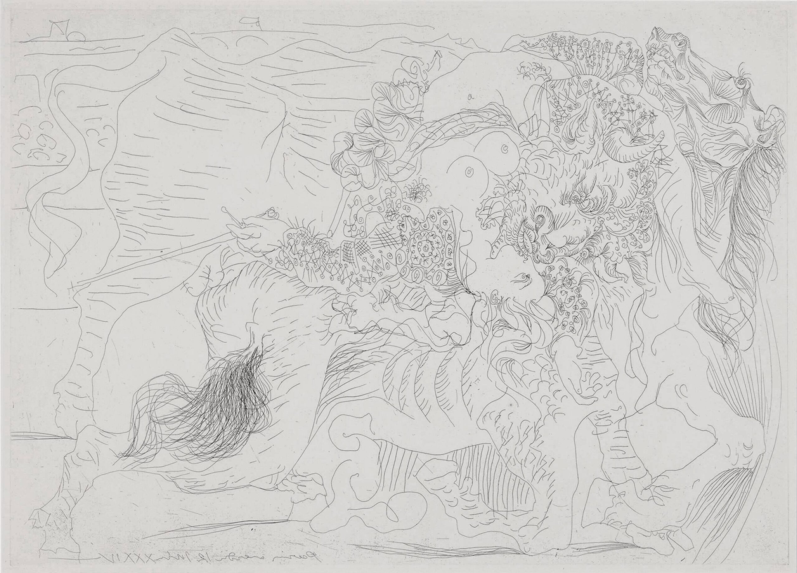 Femme Torero I by Pablo Picasso