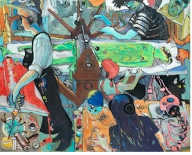 Masterprinted (Printmakers of the world, unite and take over) by Kate McCrickard