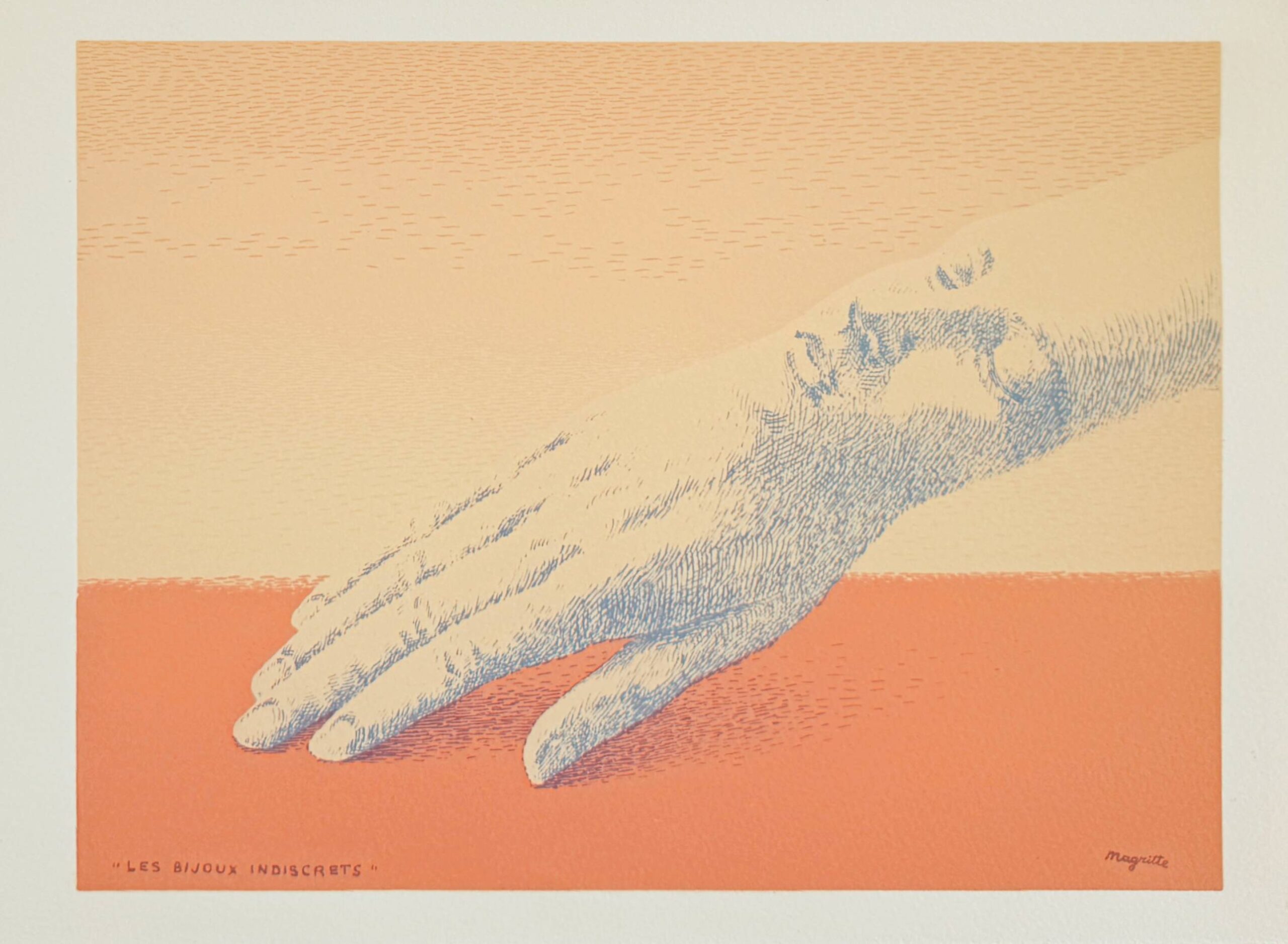 Les bijoux indiscrets by Rene Magritte