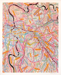 Rome by Paula Scher at Jim Kempner Fine Art