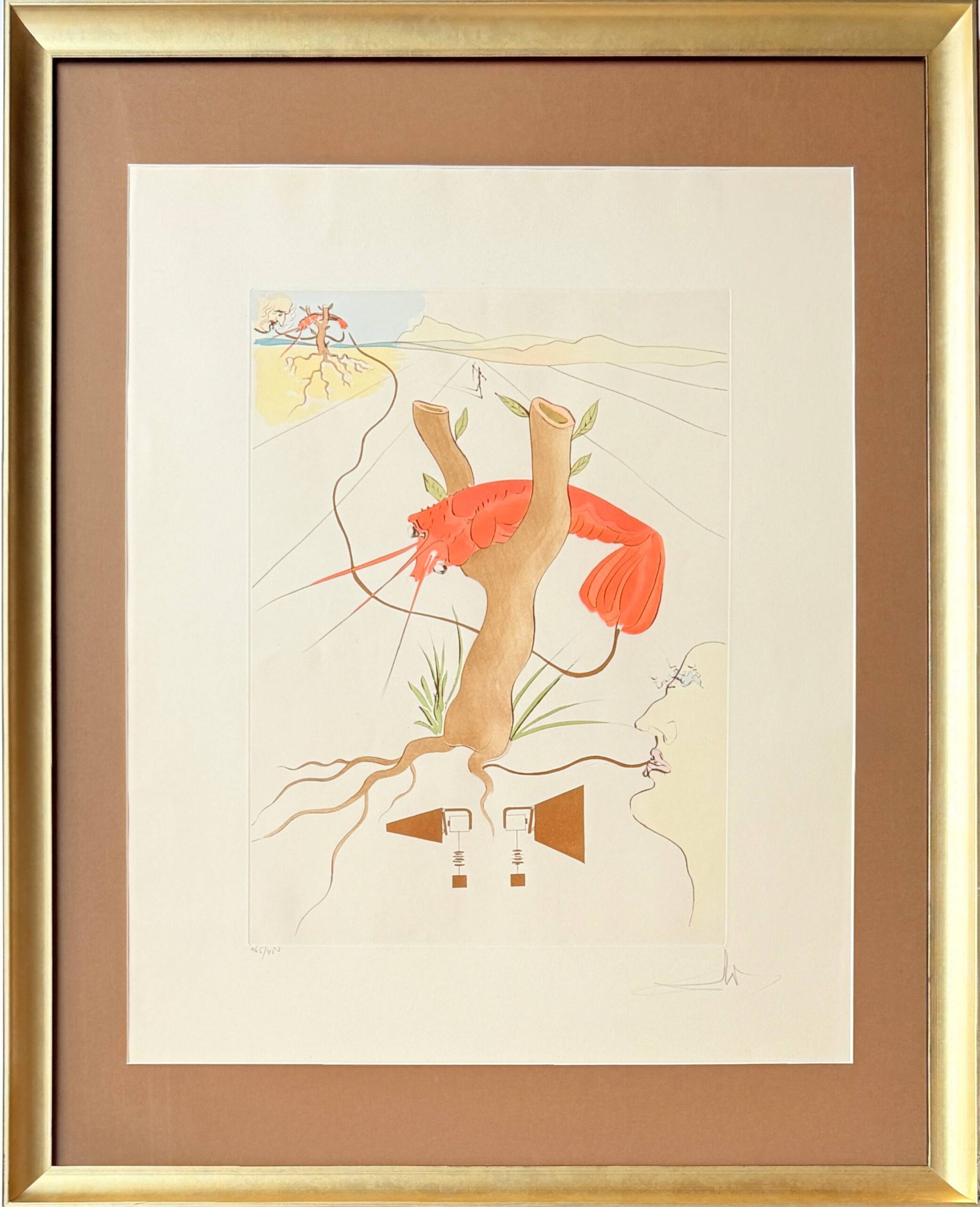 Le Téléphone (The Telephone) by Salvador Dalí