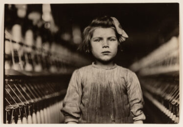 Spinner, Cotton Mill, Augusta, Georgia by Lewis Hine at Catherine Burns Fine Art
