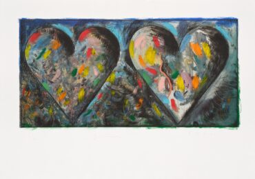 Two Hearts for the Moment by Jim Dine at Michael Lisi/Contemporary Art