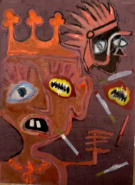Untitled (King Smoker) GM 12 by Gareth Maguire at Flatbed Press and Gallery