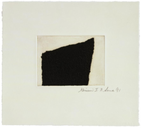 Videy Afangar #10 by Richard Serra at Gemini G.E.L. at Joni Moisant Weyl