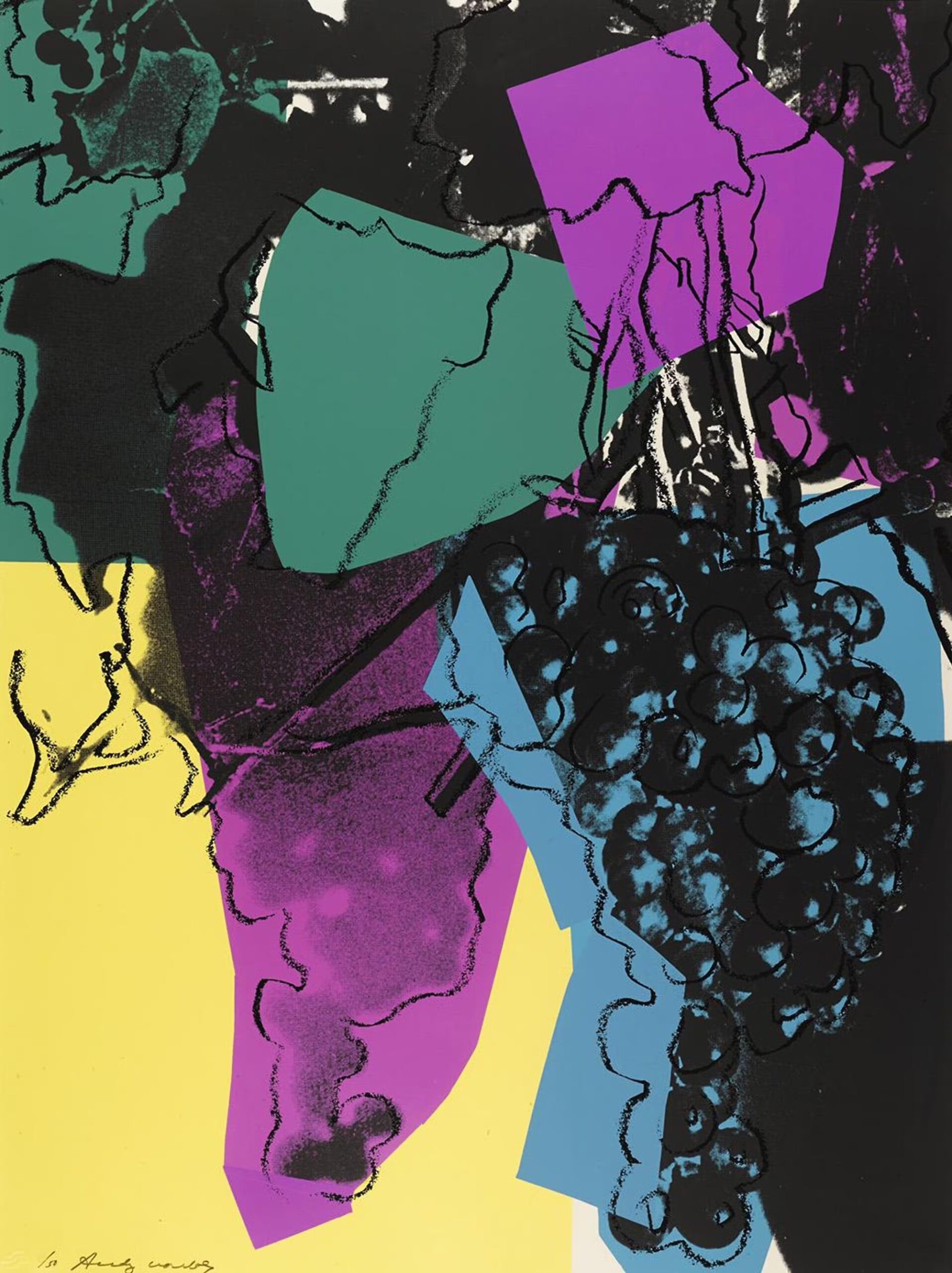 Grapes #195 by Andy Warhol