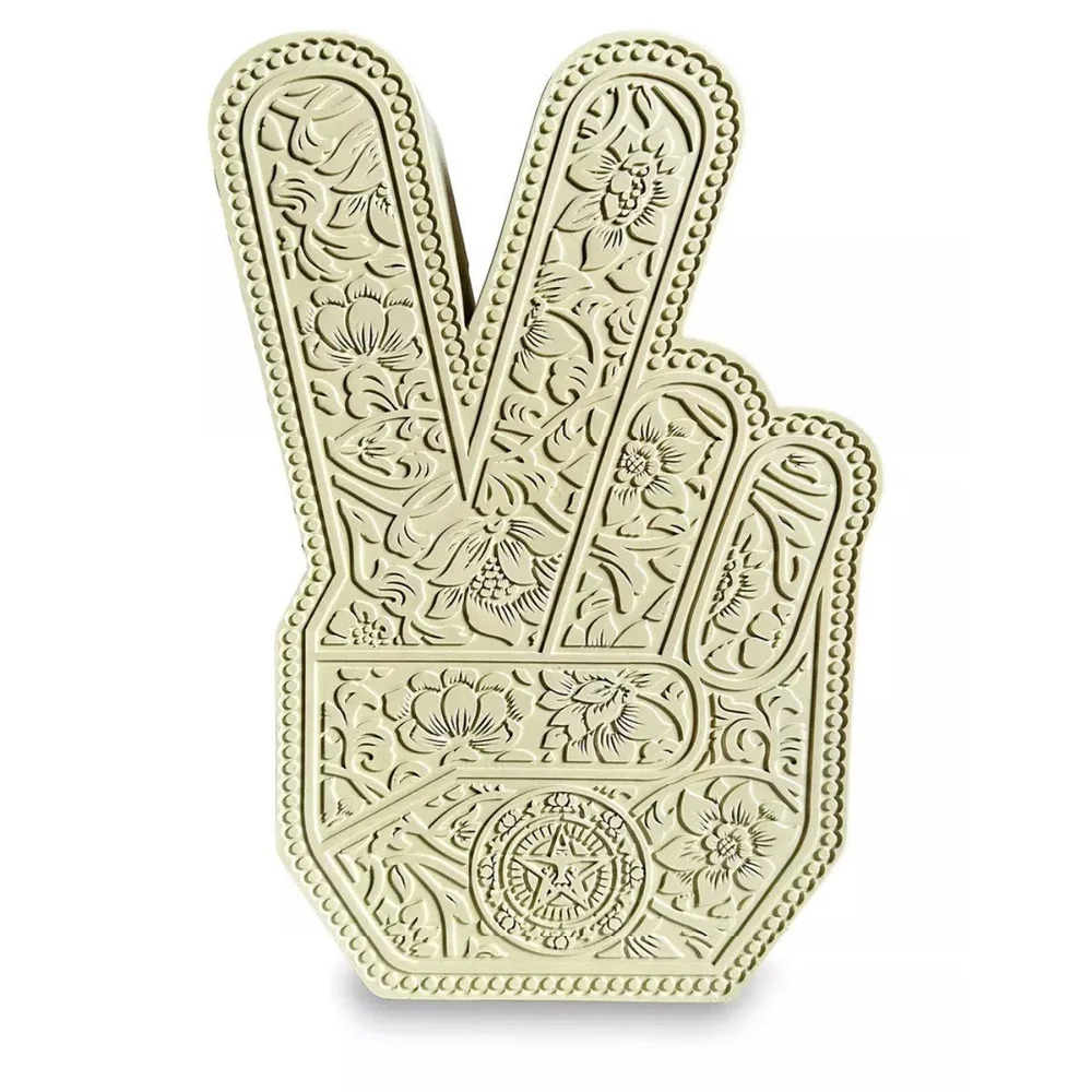 Peace Fingers by Shepard Fairey