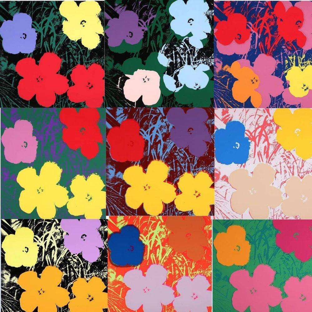 Andy Warhol – Flowers by Sunday b. morning