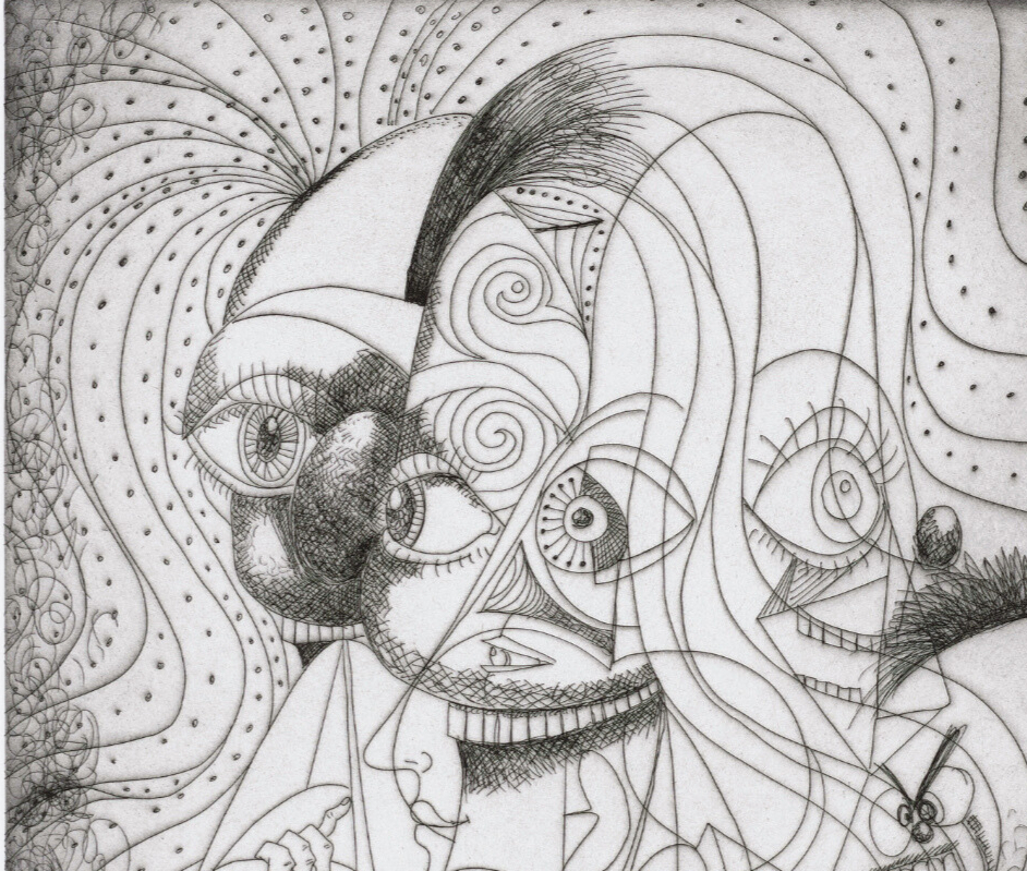 The Insane Clown by George Condo