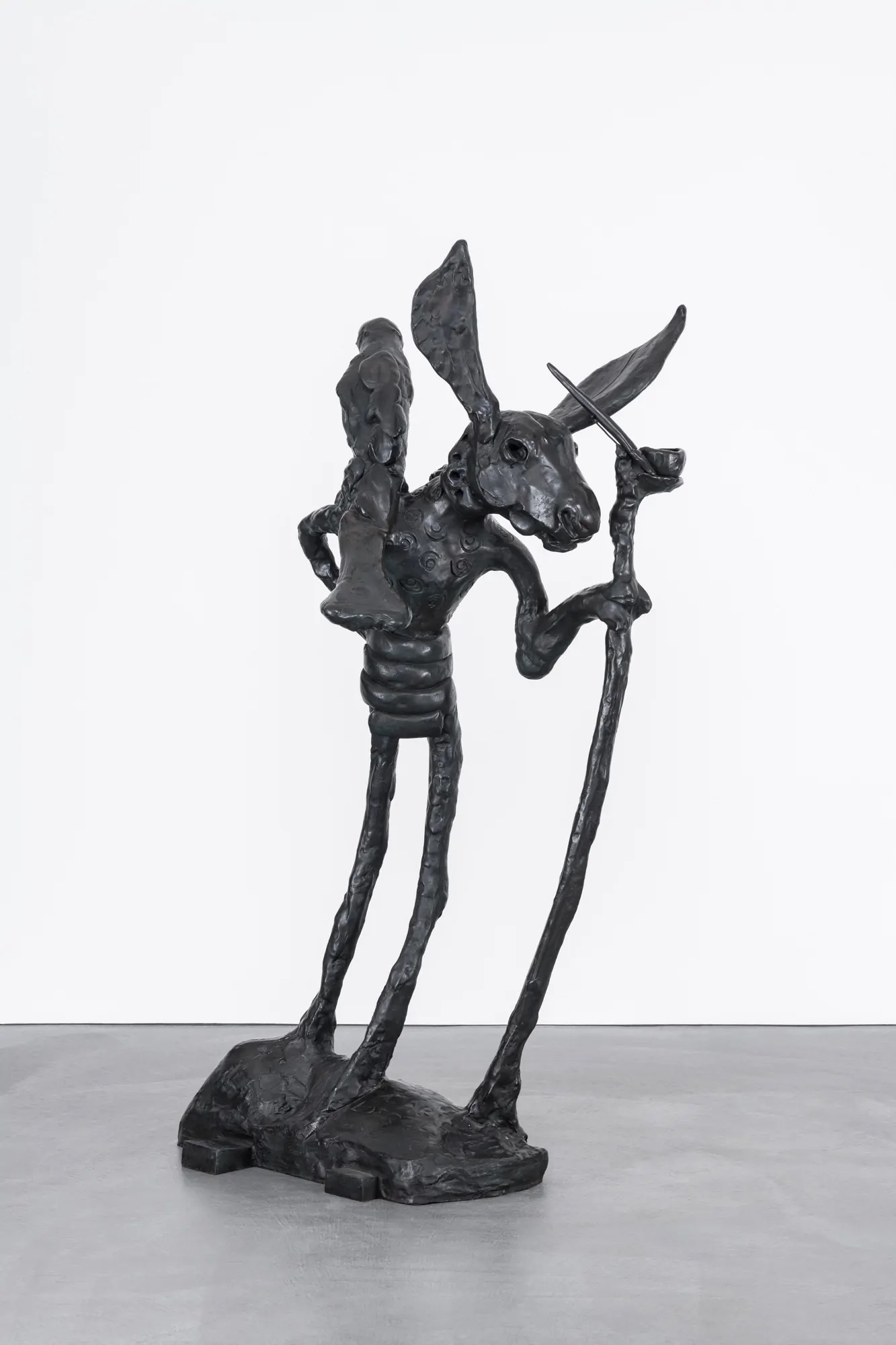 Figure in the Trees by Barry Flanagan