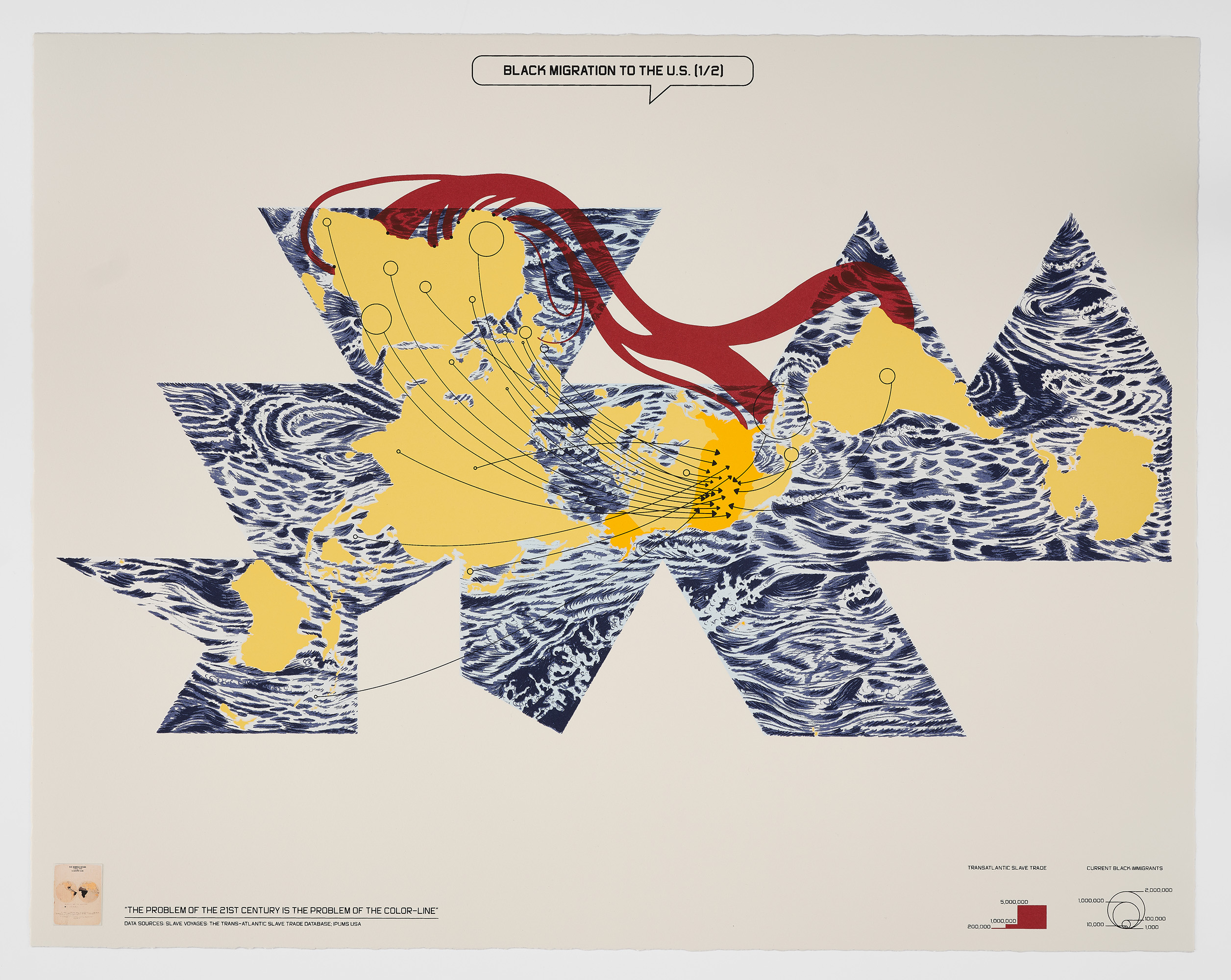 Printing Black America: Du Bois’s Data Portraits in the 21st Century Portfolio One First Impre... by William Villalongo and Shraddha Ramani