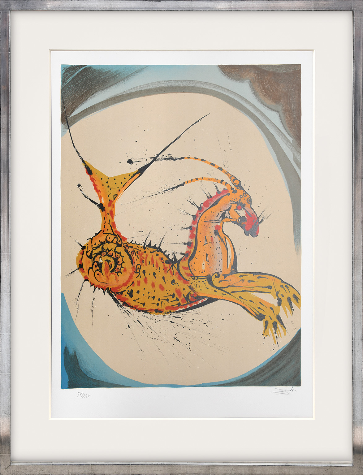 Capricorn. by Salvador Dalí